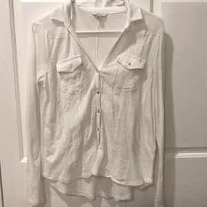 Lucky brand white blouse